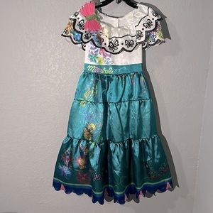 Disney Encanto Mirabel Costume fit sizes 4-6X